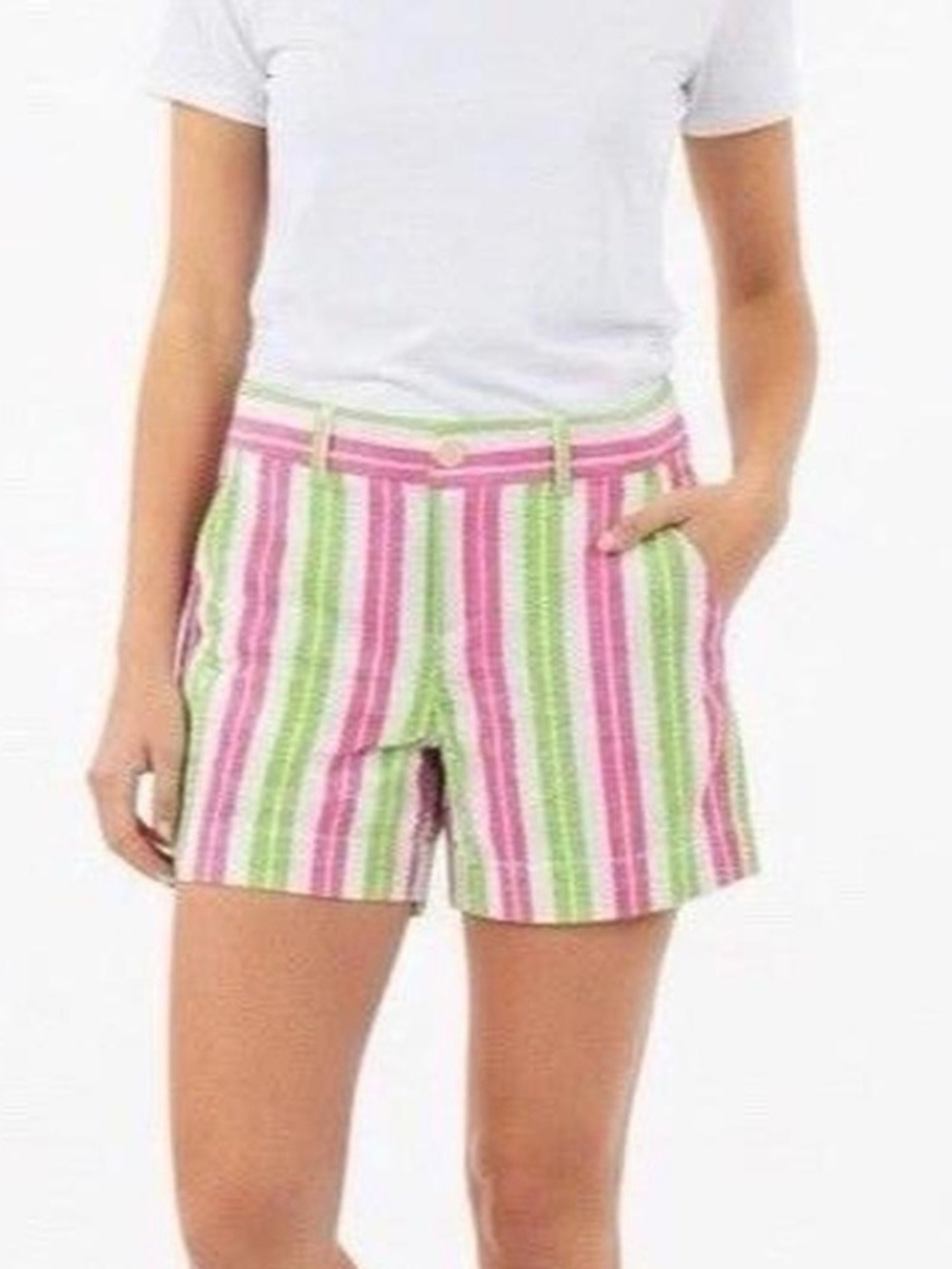 Lilly Pulitzer Vibrant Striped Shorts size 8